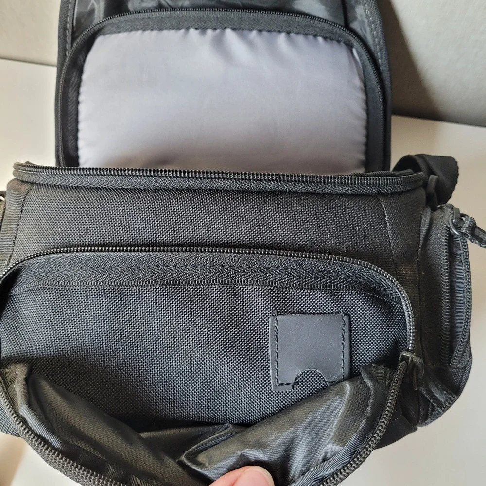 Sony Camera Bag & BC-TRW Charger Unisex OS Black Good Padded Shoulder Case Tech
